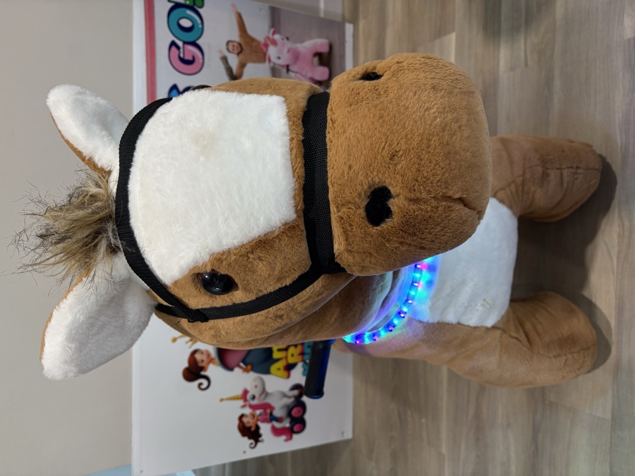 Big brown Horse ride-on