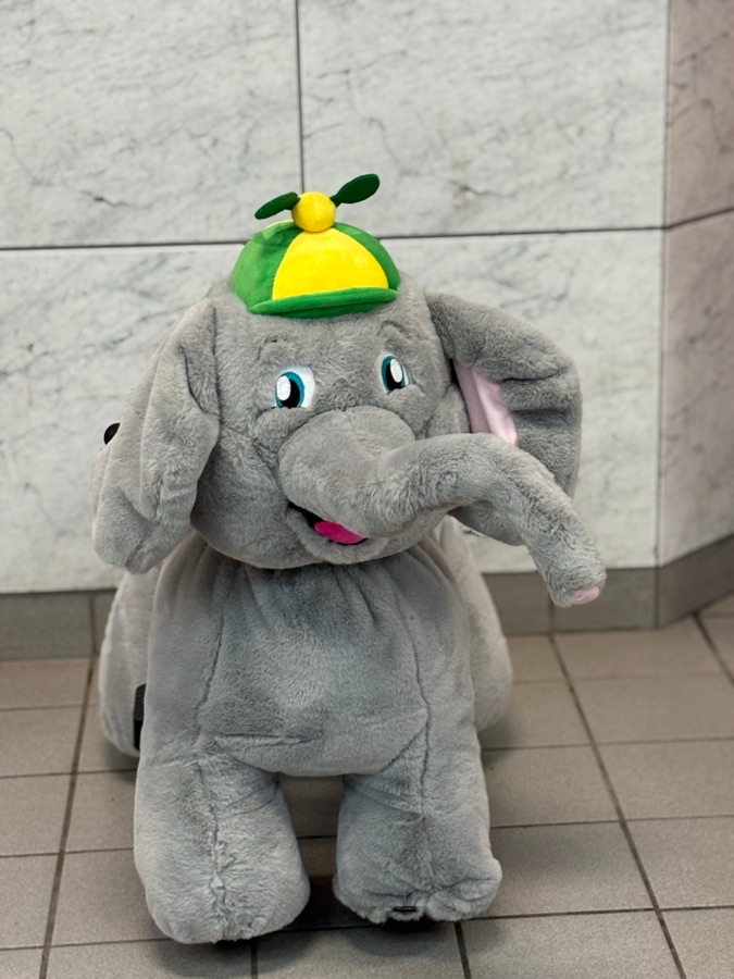 Elephant ride-on