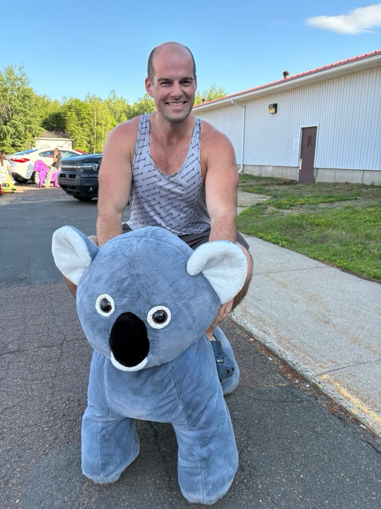 Rider on the koala